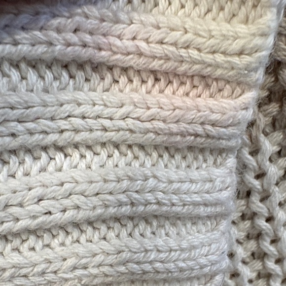 American Eagle Outfitters Tan and Cream Striped Sweater - Picture 4 of 4